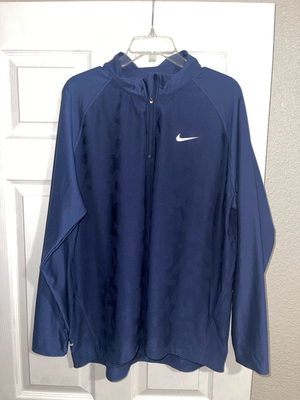 Nike Navy Blue Golf Quarter zip